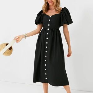 POMANDER PLACE

Black Alexis Midi Dress